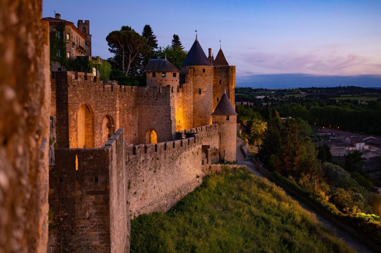 Tout Confort ! Calme, Climatisation, Parking Gratuit, Grande Terrasse, Ascenseur, Wifi Carcassonne Esterno foto